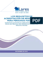 La Acreditacion de Servicios A La Dependencia en Espa A Lares