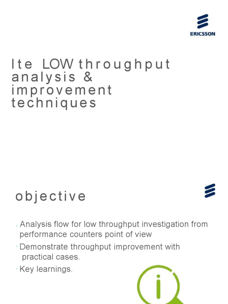 Low Throughput Analysis Techniques | PDF | Mimo | Data Transmission