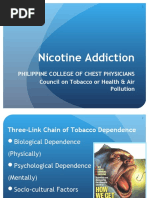 Nicotine Addiction: Philippine College of Chest Physicians Council On Tobacco or Health & Air Pollution