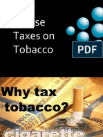 Why Tax Tobacco: 3 Key Reasons to Generate Revenue, Promote Public Health, and Address Market Failures