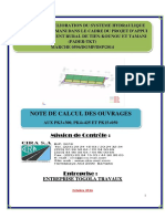 Note de Calcul Dalots PDF