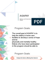 Agapay: Wellness and Productivity For The Elderly Against Despair