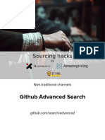 Sourcing Hacks