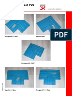 Fosroc Supercast PVC Profiles: Rearguard R - MOF Watafoil MOF