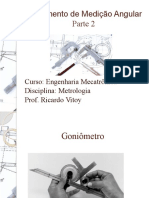 Aula 07 - Instrumentos de Medição Angular - Parte 2
