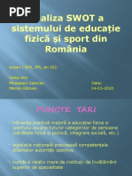 Analiza SWOT a S EFS Romania