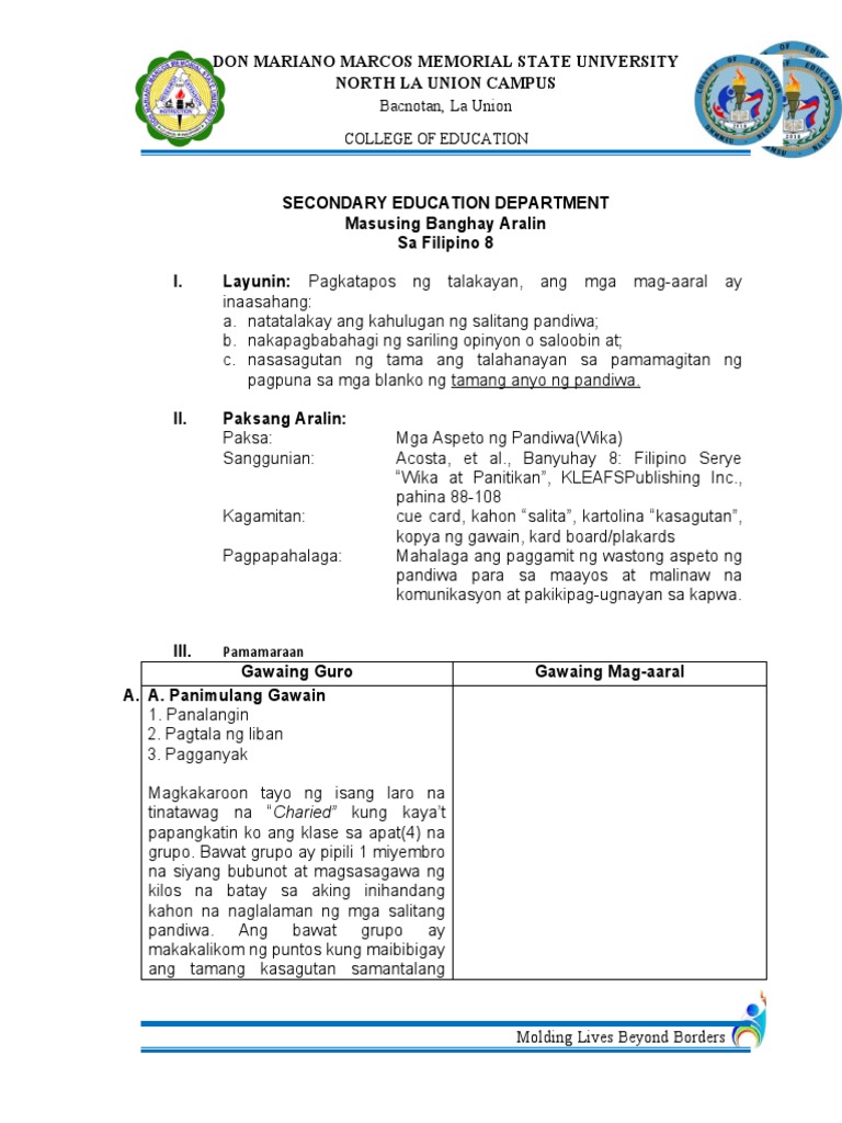 5th LESSON PLAN PRINT (Final) | PDF