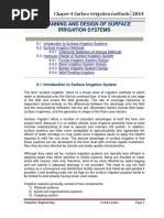 Chapter 6. Surface Irrigation Methods