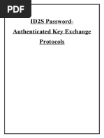 ID2S Password-Authenticated Key Exchange Protocols