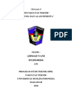 Tugas - 3 - Idi Fakultas Teknik - (Ahmad Yani - 03120140264) PDF