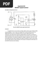 MOSFET Speed Control: Experiment #12