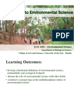 Introduction to Environmental Science - Developing a Functional Definition