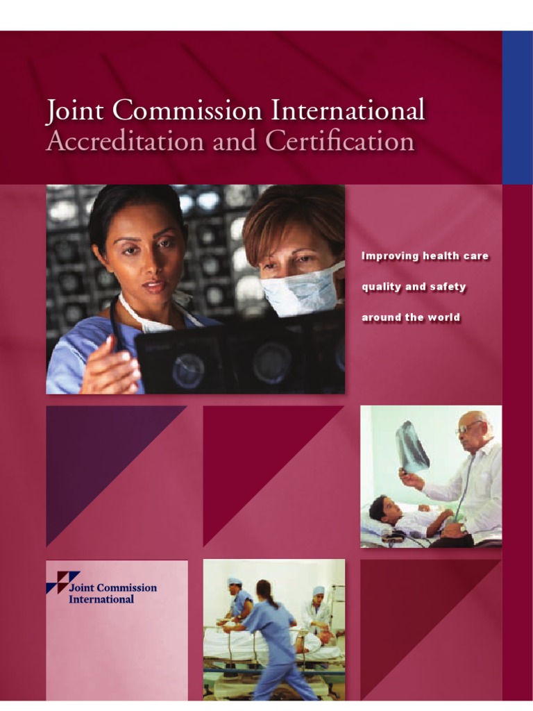 Joint Commission International: Accreditation and Certification | PDF ...