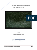 Soal-Jawab - Beberapa Soal-Jawab Matematika Monbukagakusho - Dari Tahun 2007 - 2010 PDF