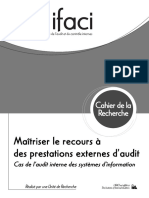 CDR Prestations Externes D Audit Des SI Web