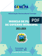  Modelo de Plano de Governo Municipal - 2021-2024