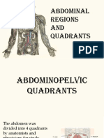 Abdominal Regions AND Quadrants