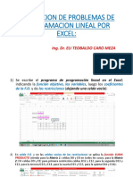 Clase 12 - Resolucion de Problemas de PL Por Excel - PDF