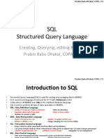 BPA DBMS Chapter4 - Simple SQL
