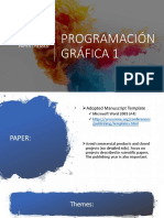 Programación Gráfica 1: Paper Themes