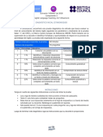 Cuadernillo de Preguntas - Diagnóstico de Entrada PDF