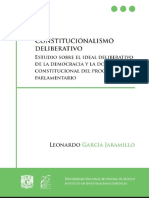 CONSTITUCIONALISMO DELIBERATIVO. Estudio PDF