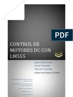 Control de Motores DC Con Lm555