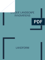 Group 4 Innovations in Landscapes PDF
