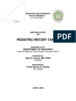 Pediatric Fever History Taking