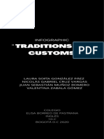 " Traditions and Customs": Infographic