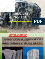 STRUCTURE of METAMORPHIC ROCKS