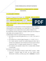 Ii Tema Concepto de Liturgia Segun El Concilio Vaticano Ii