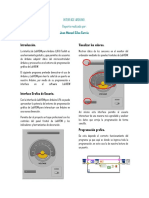 Reporte Programa Arduino