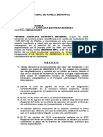 Tutela Pago de Licencia de Maternidad Estafania