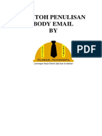 Template Surat Lamaran Kerja DLL PDF