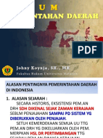 Hukum Pemerintahan Daerah - Johny Koynja