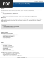 Oracle Database - Deploy, Patch and Upgrade Workshop