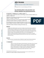 Nutrición y Ayuno Que Imitan Las Dietas en La Prevención y El Tratamiento de Enfermedades Autoinmunes e Inmunosenescencia