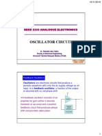 Chapter 6 - Oscillator Cicuit Part 1