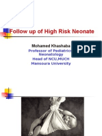 Follow Up of High Risk Neonate