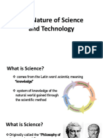 Lecture 1 - Definition and Nature of Science