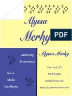 Merhy Alyssa - Business Card
