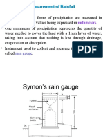 Depth Millimeters: Measurement of Rainfall