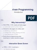 Event-Driven Programming: Create Interactive Pages with JavaScript