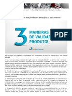 03 maneiras de validar seu produto e antecipar o lançamento