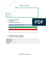 Formatos de Informe