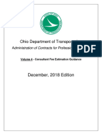 (2018) ODOT - Manual for Administration of Contracts for Professional Services_Volume 4
