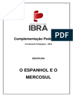 O Espanhol e o Mercosul Apostila