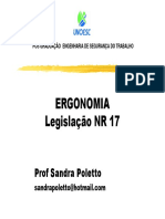 Aula 1 Ergonomia Legislacao NR17 (Modo de Compatibilidade)