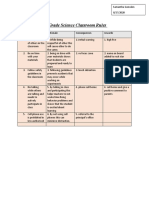 Classroom Managment Plan